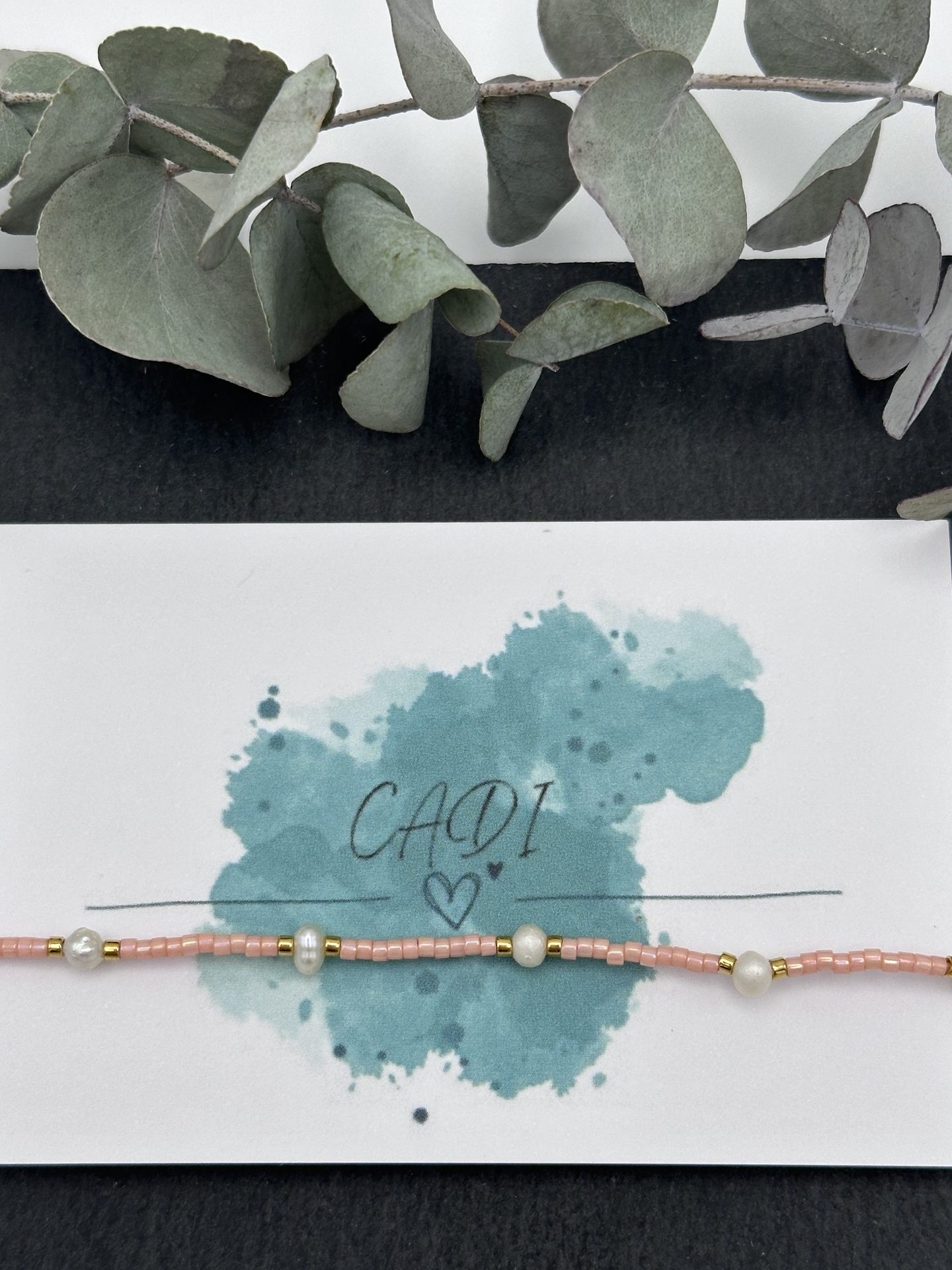 CADI Armand Süßwasserperlen pfirsich Oceania