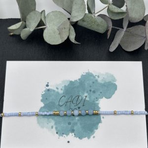 CADI Armband Miyuki Edelstein Aquamarin, Klagenfurt, Lovely Gem