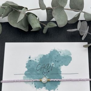 Oceania CADI Armband Miyuki Süßwasserperle rosa