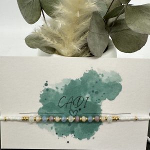 Sparkle CADI Armband Miyuki Spacer Beads Glasschliffperlen bunt