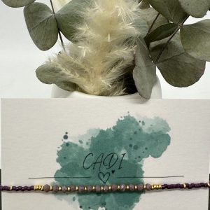 CADI Armband Miyuki Spacer Beads Glasschliffperlen CADI - handmade with love, Sparkle