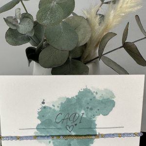 CADI Armband Miyuki hellblau, Kärntner Handarbeit, Everglow