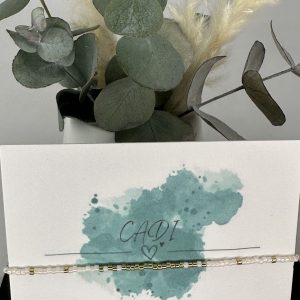 CADI Miyuki Armband perlmutt, Handarbeit aus Kärnten, Everglow