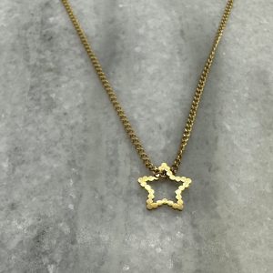 Cadi Kette Edelstahl Stern, Aureum