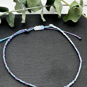 CADI Fußband Nylon geflochten, handgemacht in Klagenfurt, Summer Brezze