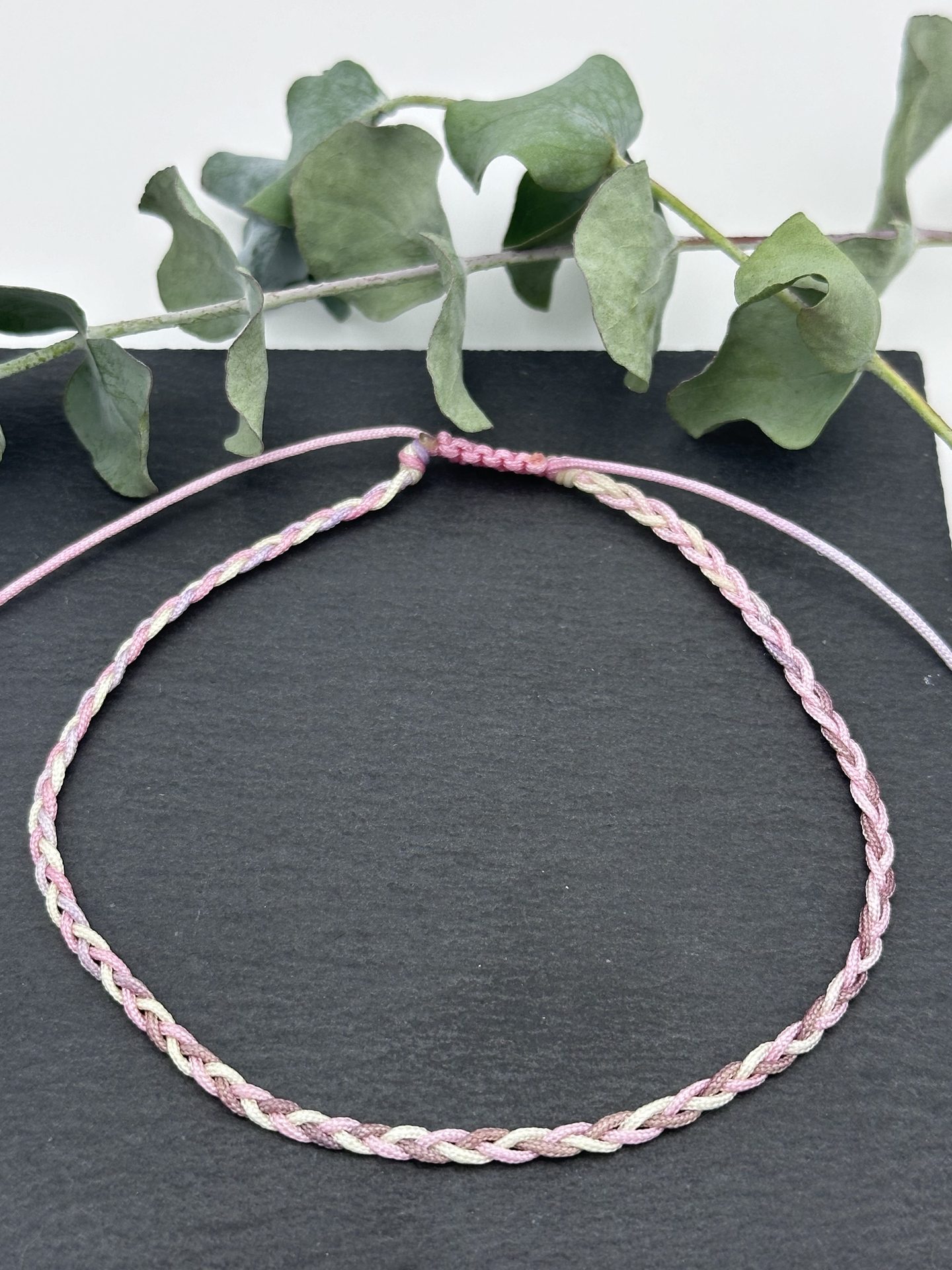 CADI Fußband Nylon geflochten, Handarbeit aus Kärnten, Summer Brezze