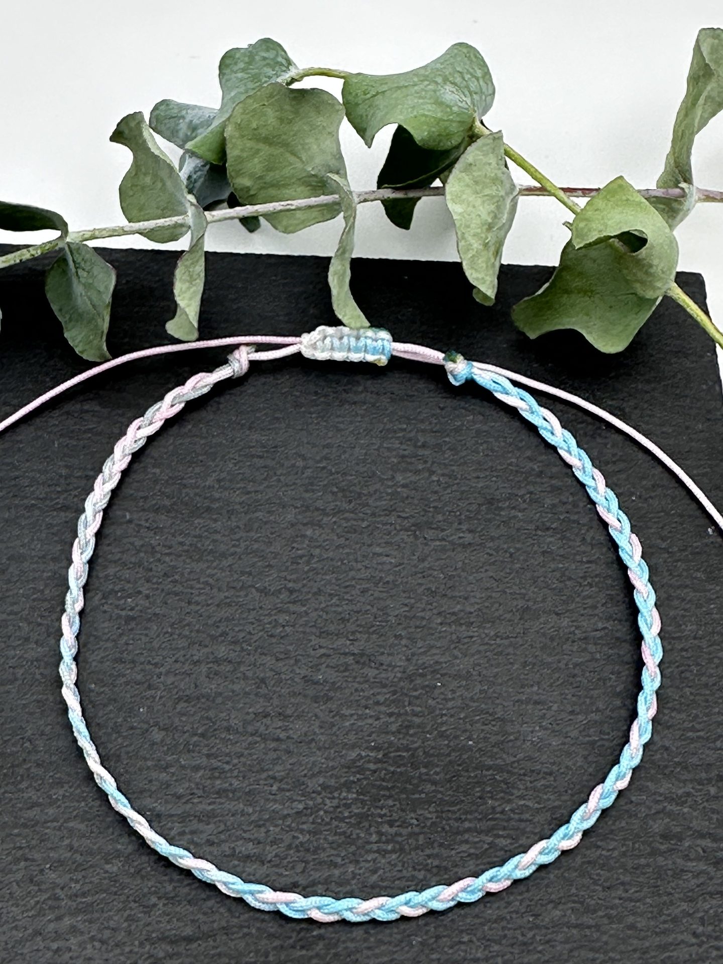 CADI Fußband geflochten Nylon, handgemacht in Klagenfurt, Summer Brezze