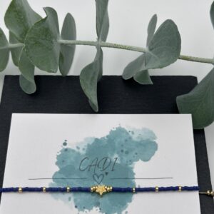 Golden Star Armband von Cadi, handgemacht in Klagefenfurt